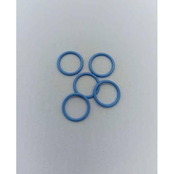 Кольцо 15 мм голубое (млечный путь 3090) (K-33)