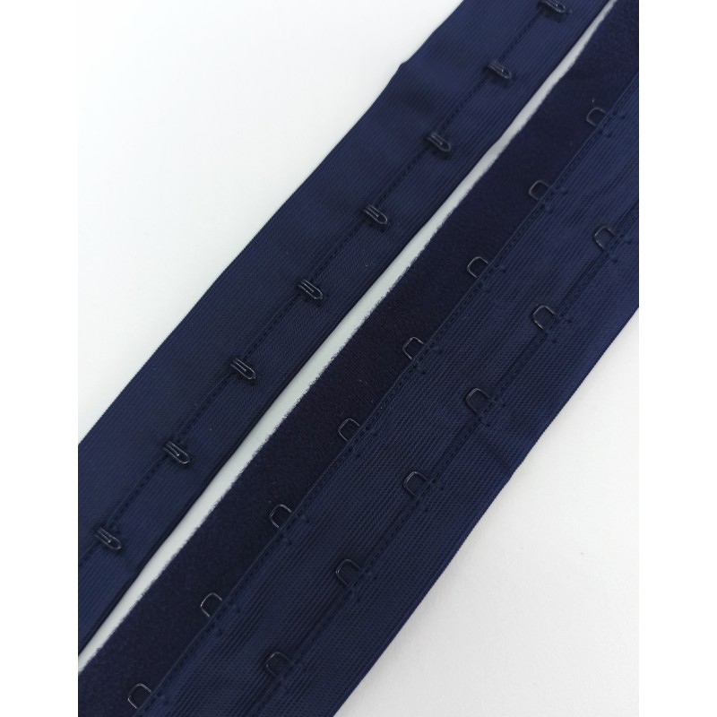 Застежка крючки на ленте темно-синий (061) Lauma ZL-8